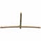 Ekena Millwork Bellingham Rough Sawn Timber Gable Bracket, Douglas Fir, 108"W x 54"H x 4"D x 4"F, 12/12 Pitch GBW108X54X0404BEL00RDF - alternate 5